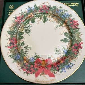 Lenox Christmas Plate Collectors Edition